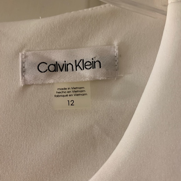 Calvin Klein Color Block Bodycon Midi Dress - Picture 2 of 4